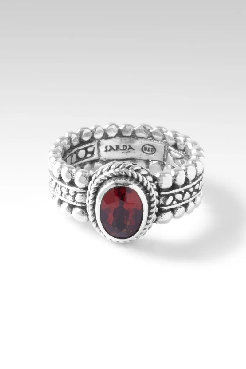 Hope and Future Ring II™ in Red Madeira Citrine