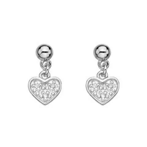 Hot Diamonds Stargazer Heart Earrings