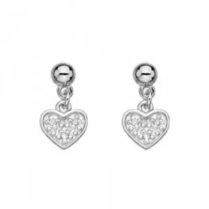 Hot Diamonds Stargazer Heart Earrings