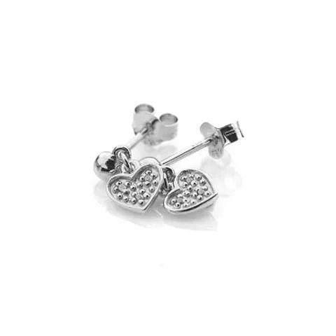 Hot Diamonds Stargazer Heart Earrings