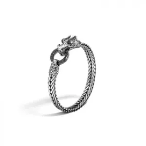 JOHN HARDY SILVER LEGENDS NAGA WOMEN'S GEMSTONE STATION BRACELET