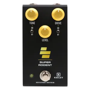 Keeley Electronics Super Rodent Overdrive and Distortion Effect Pedal