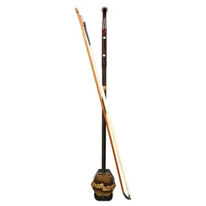 LANDTOM Ebony Erhu Chinese 2-string Violin Fiddle Musical Instrument   Free Accessories, Fulfilled by Amazon