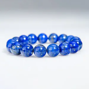 Lapis Lazuli 8mm Beaded Stretch Bracelet