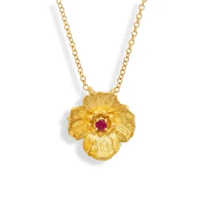 Large Poppy Pendant