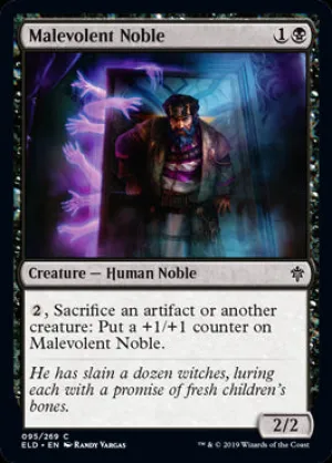 Malevolent Noble Throne of Eldraine - 095