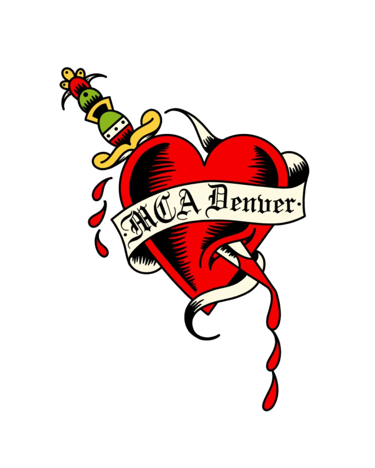 MCA Denver Heart Tote