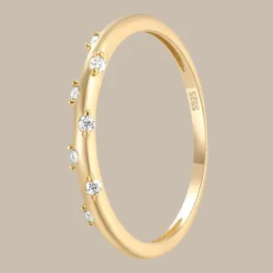 Moissanite Diamond Wedding Ring