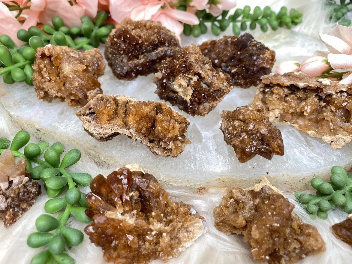 Morocco Citrine Clusters