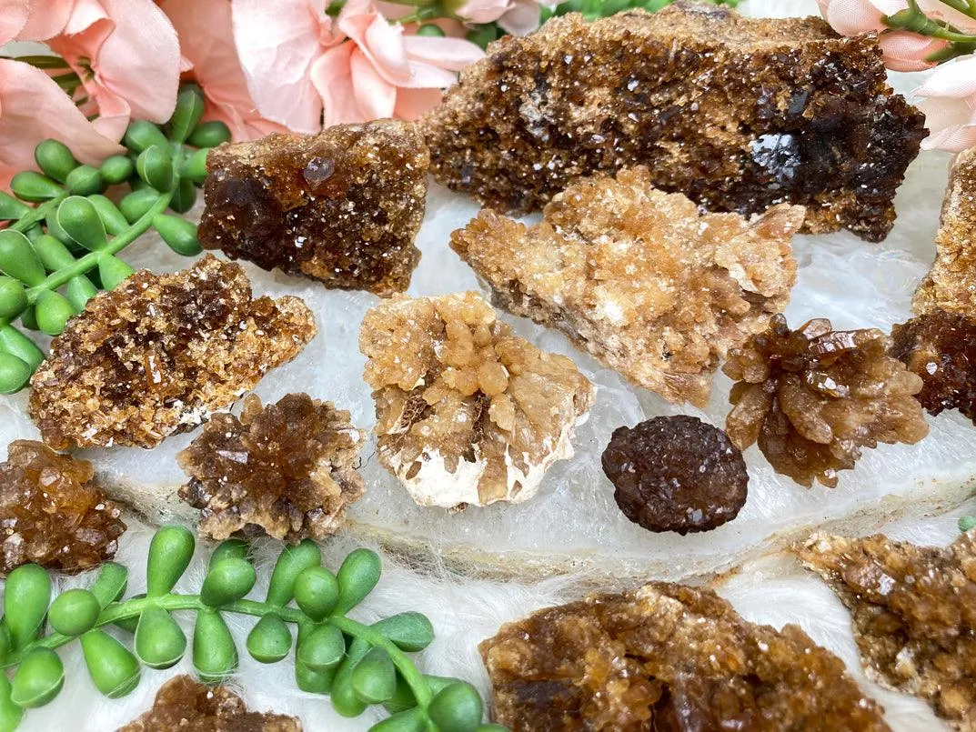 Morocco Citrine Clusters