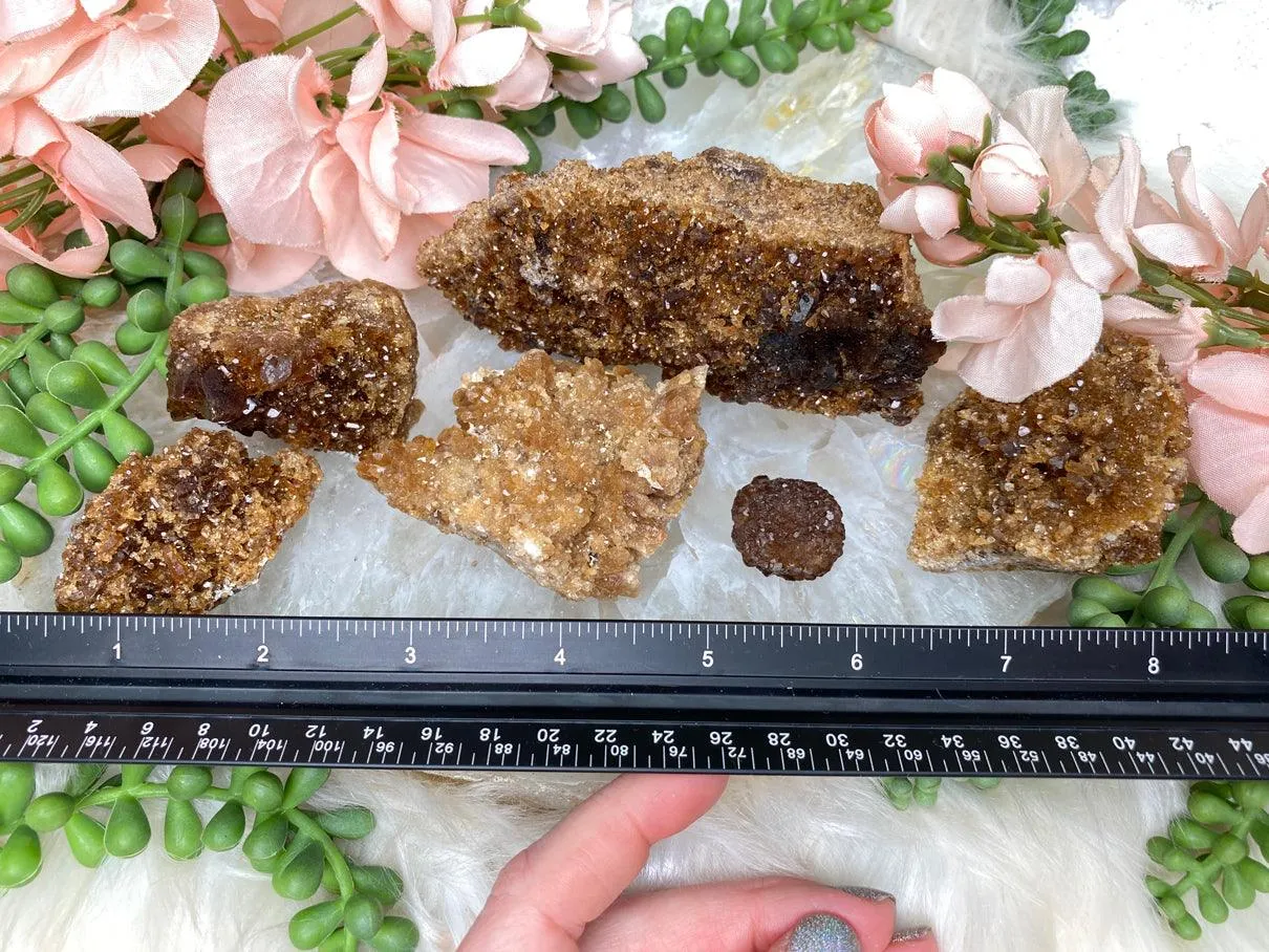 Morocco Citrine Clusters