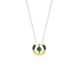 Mother's love necklace- Green onyx