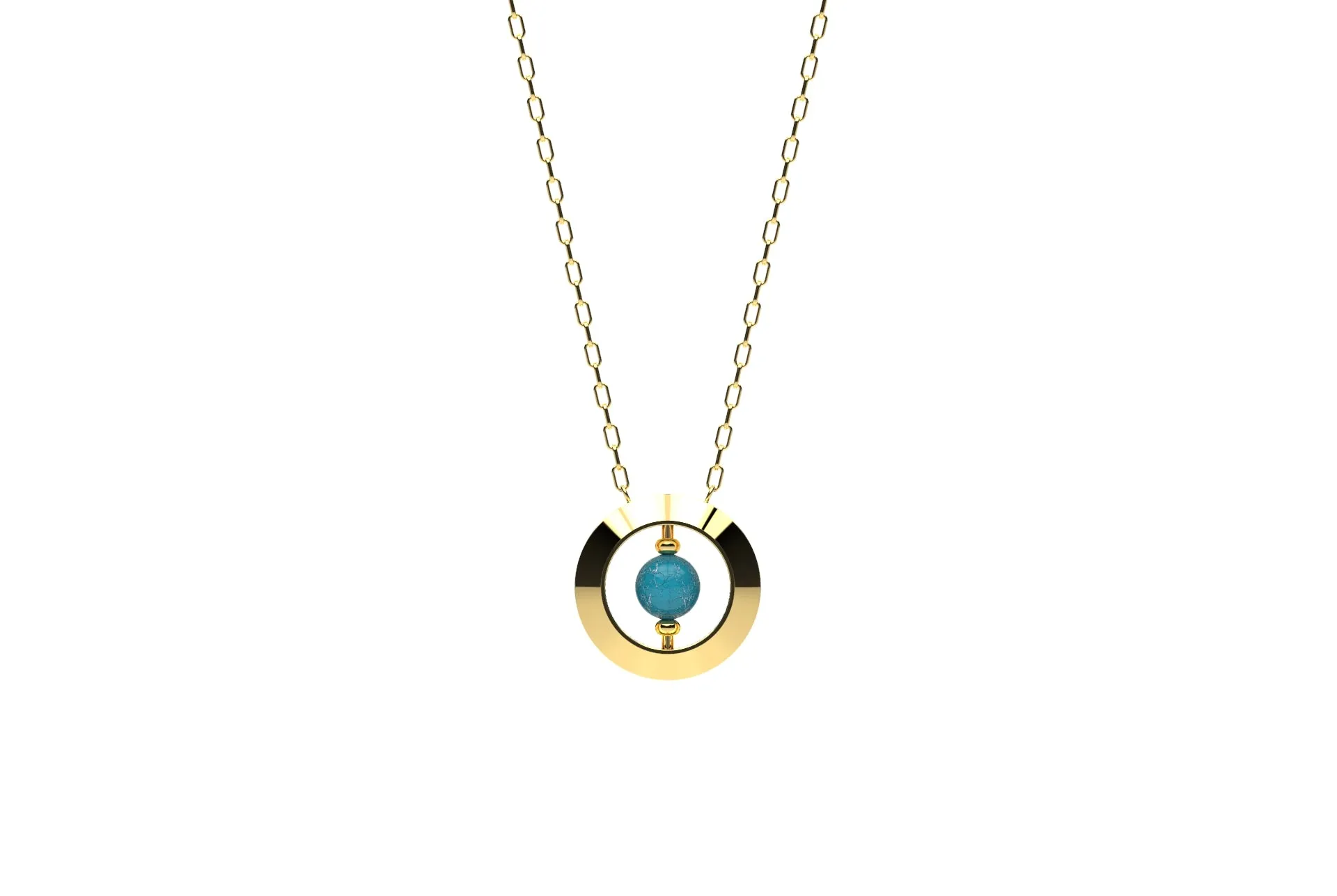 Mother's Love necklace- Turquoise