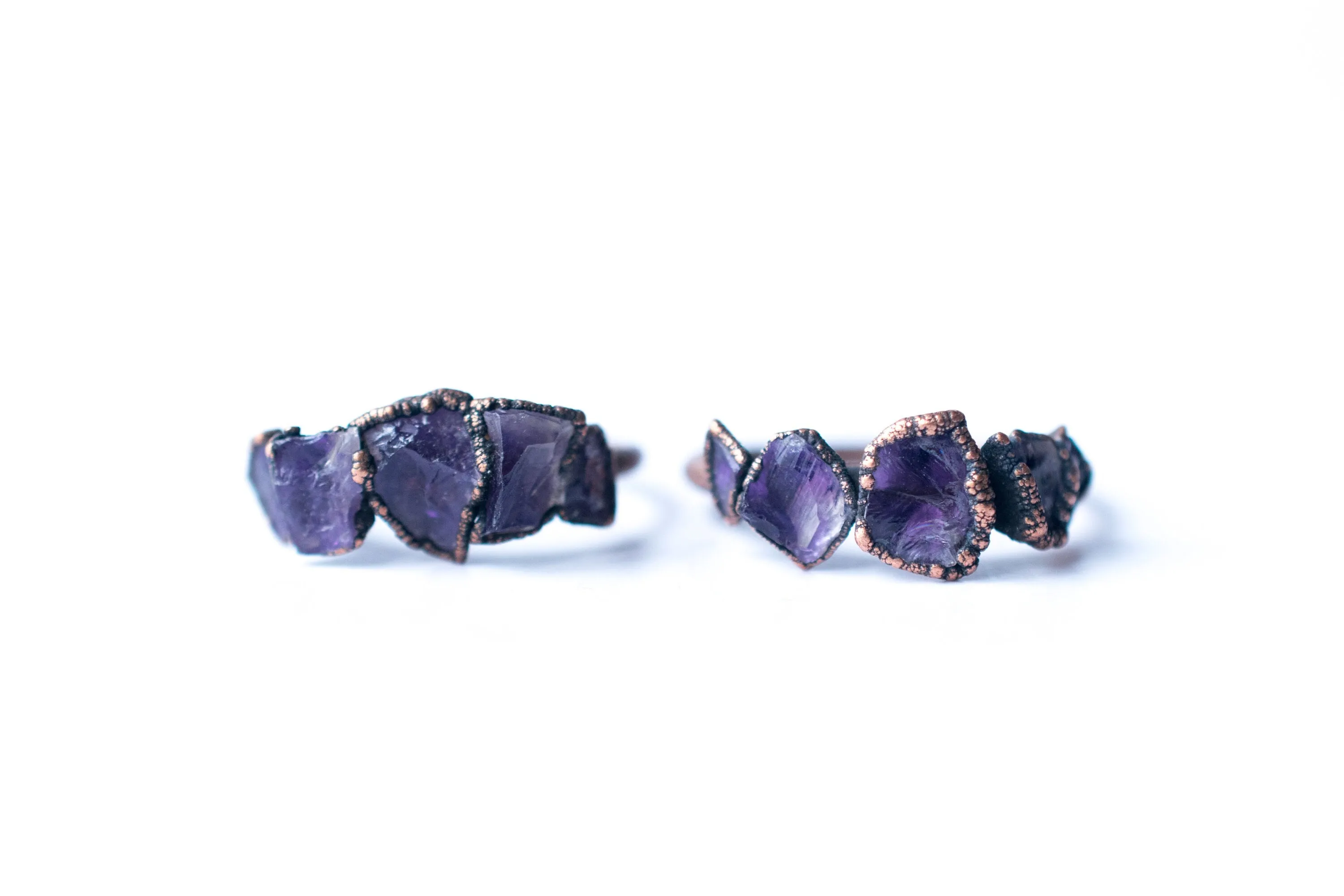 Multi Stone Ring | Amethyst ring