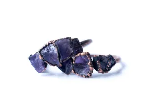 Multi Stone Ring | Amethyst ring