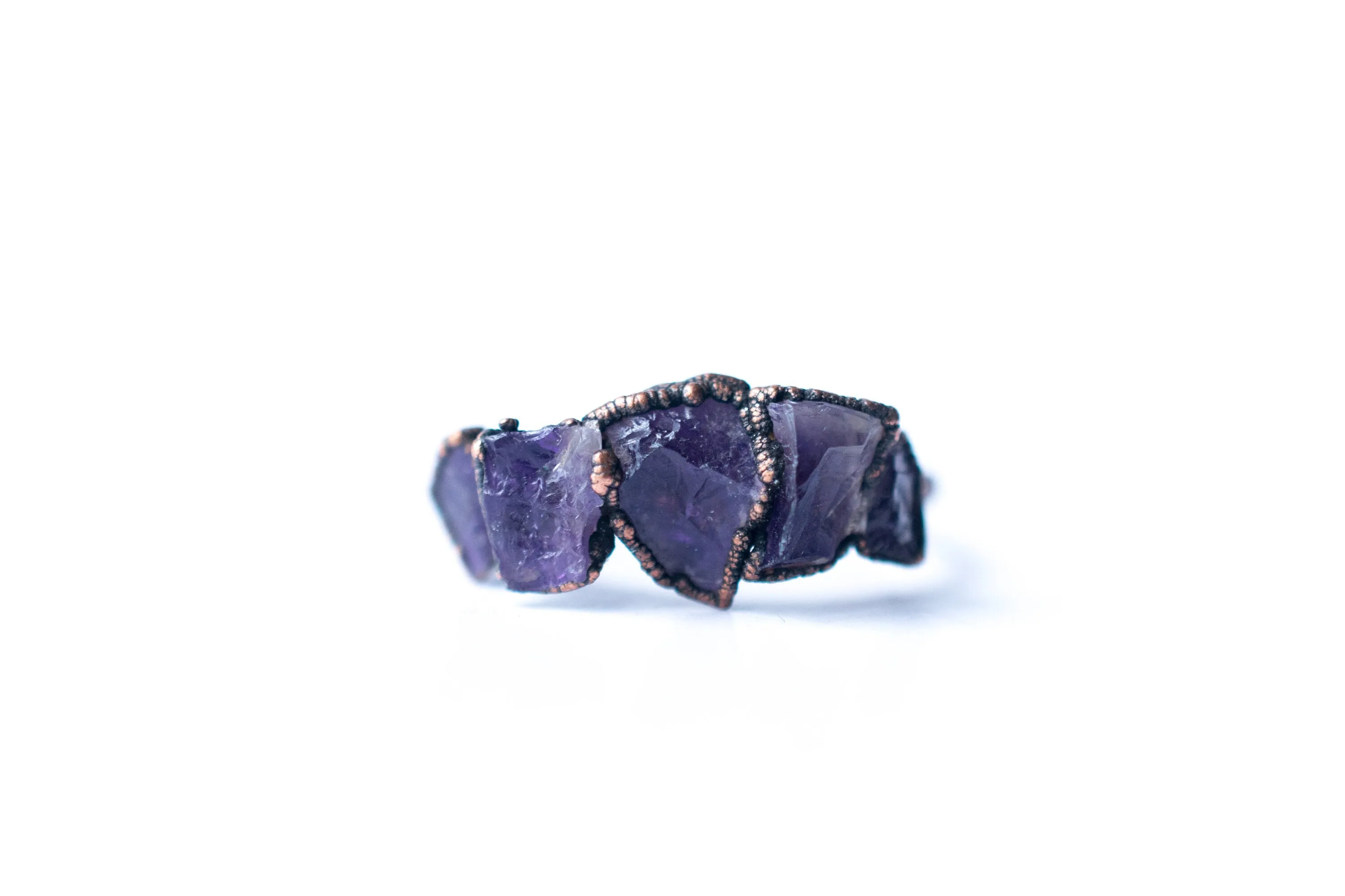 Multi Stone Ring | Amethyst ring