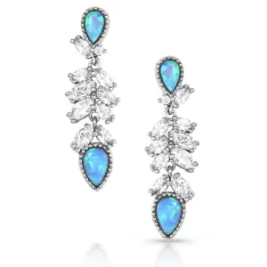 Mystic Falls Opal Crystal Earrings ER5362