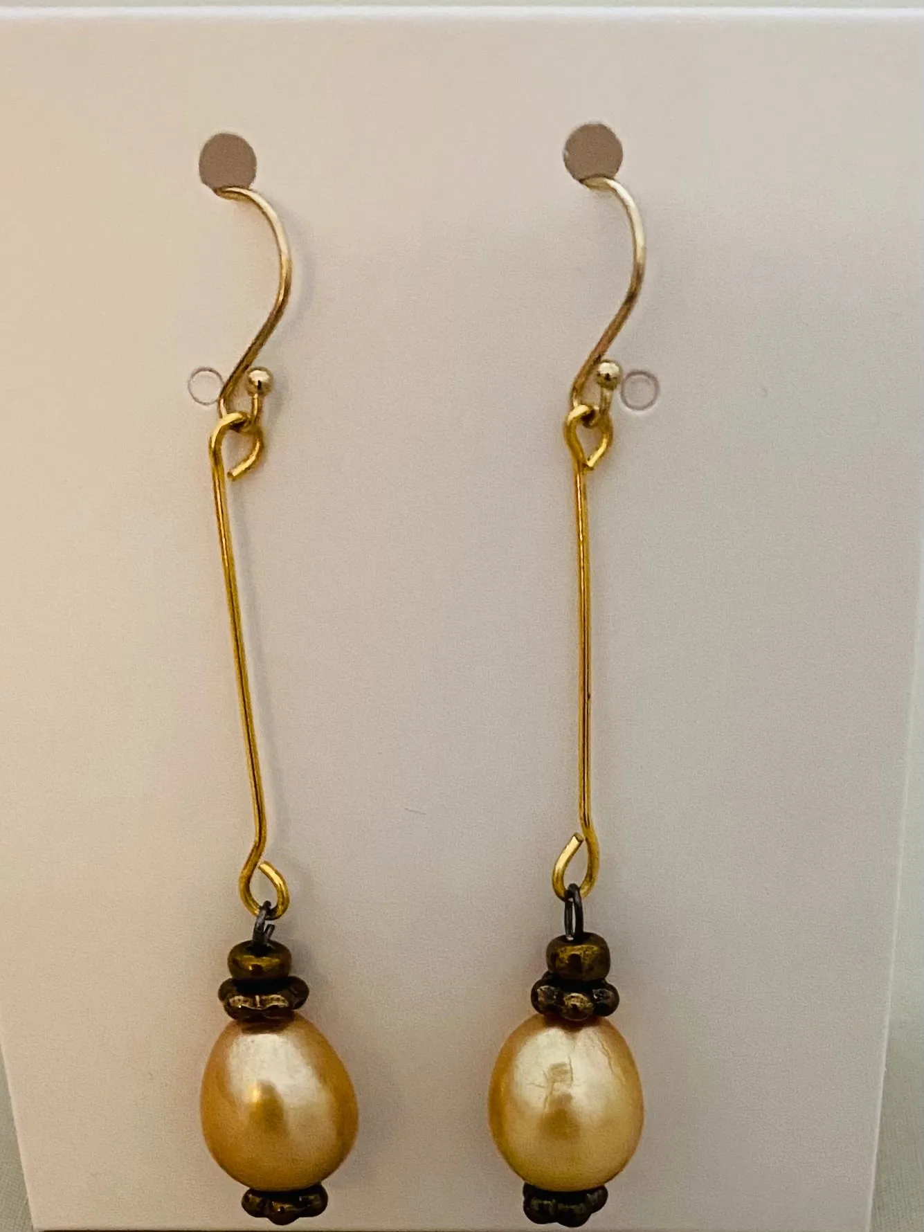 New ! Tania Snihur gold jewelry earrings