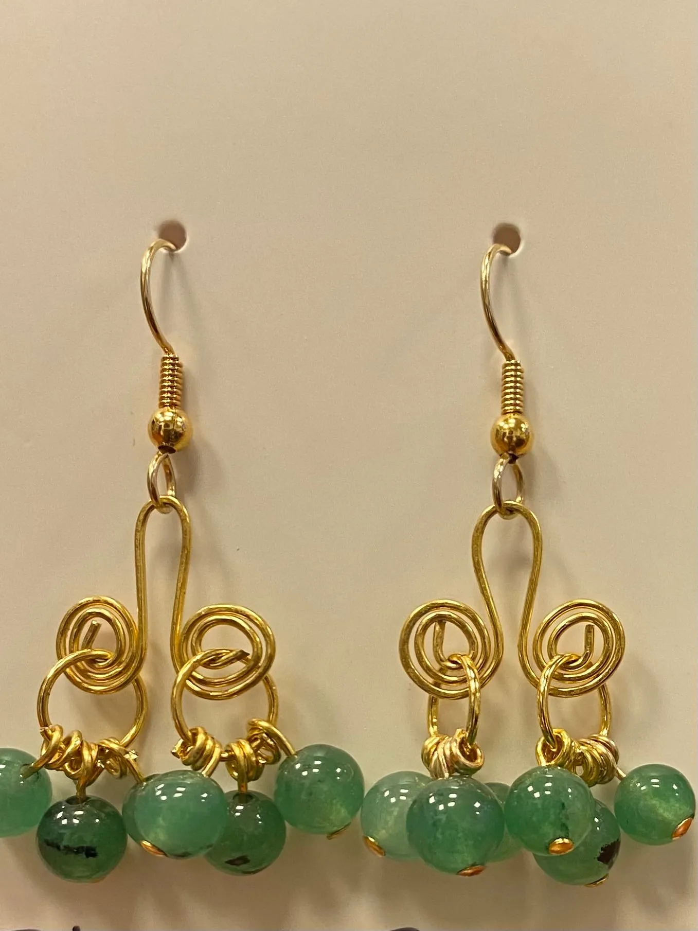 New ! Tania Snihur gold jewelry earrings