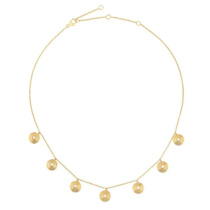 Noble Radiance Diamond Station Necklace