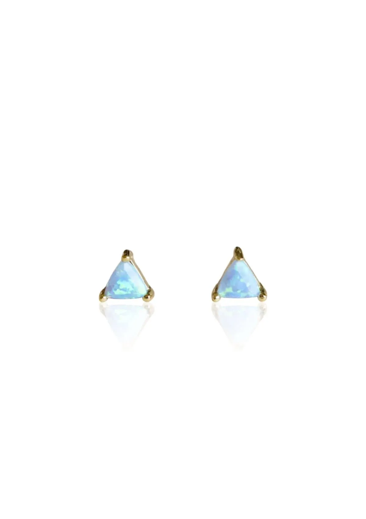 Opal Post Mini Energy Gem Earrings