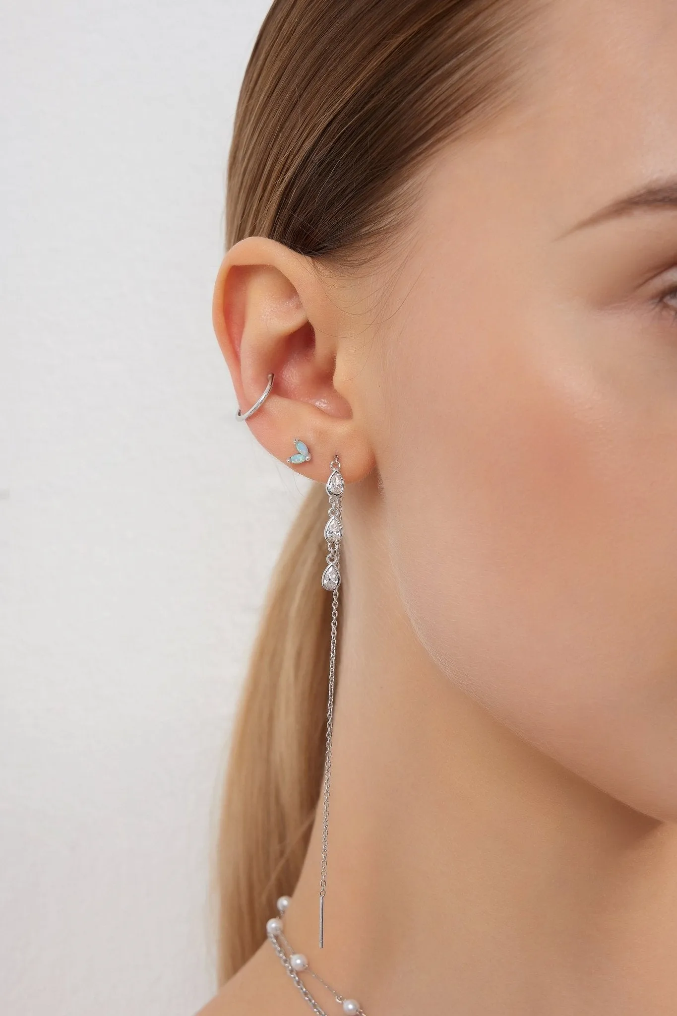 Opal Sprout Studs