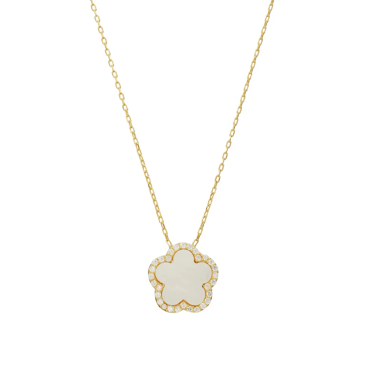 Pavé Pearl Luck Earring