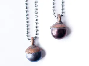 Pearl Necklace | Dark Pearl Necklace