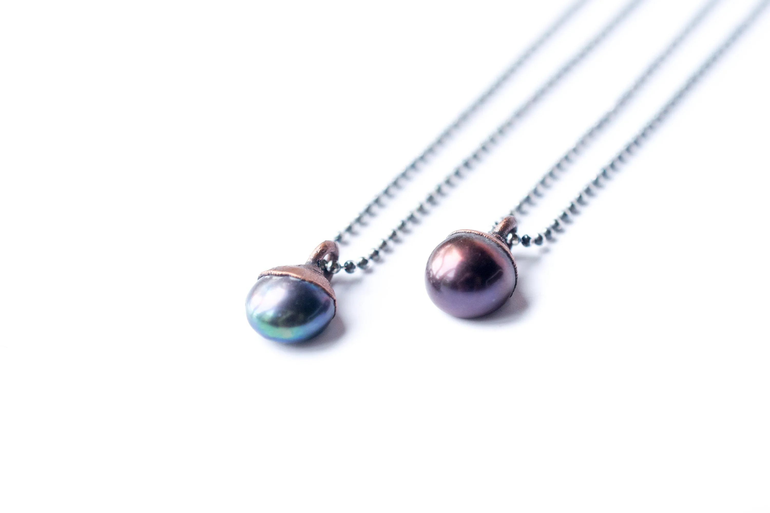 Pearl Necklace | Dark Pearl Necklace