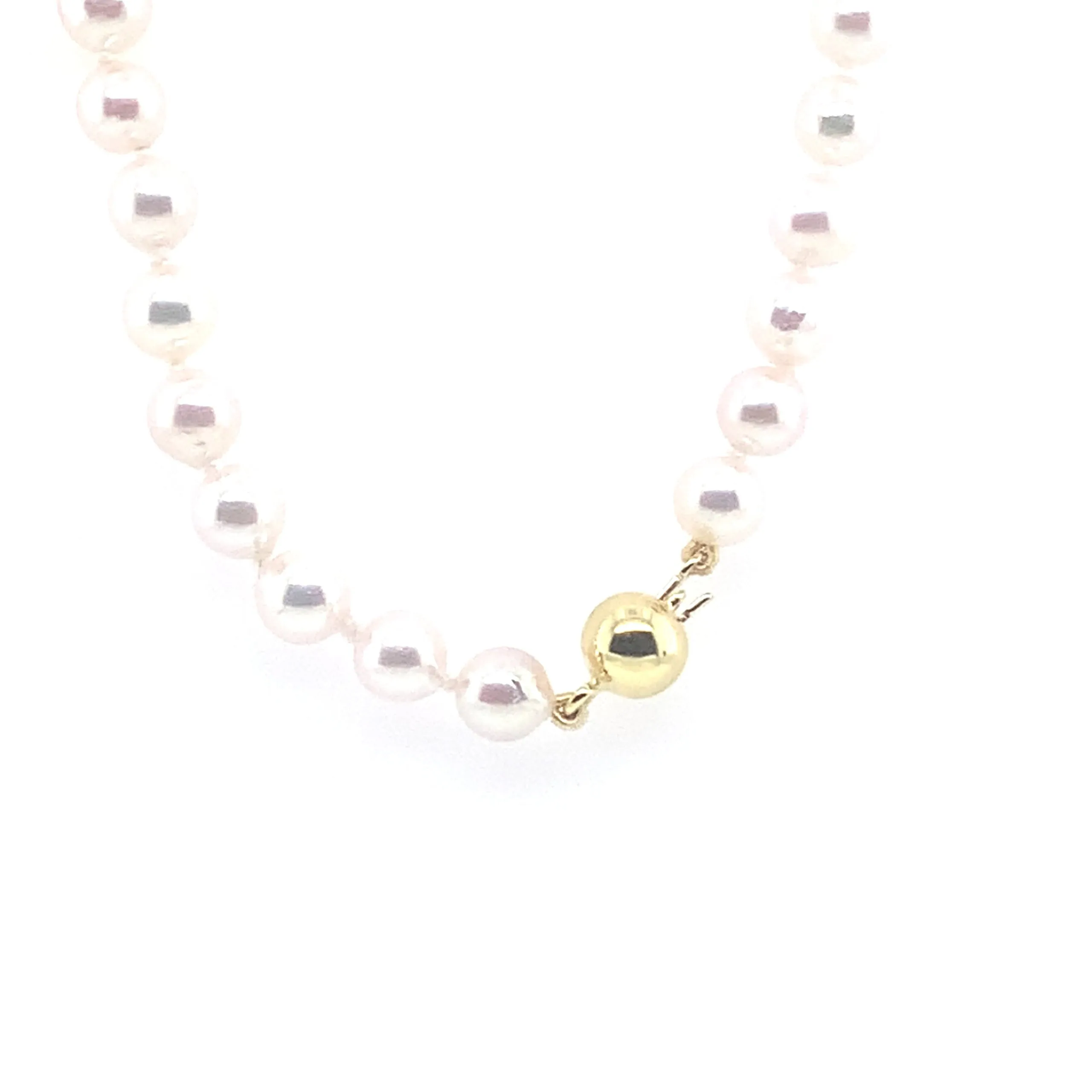 Pearl Strand Necklace, 5MM