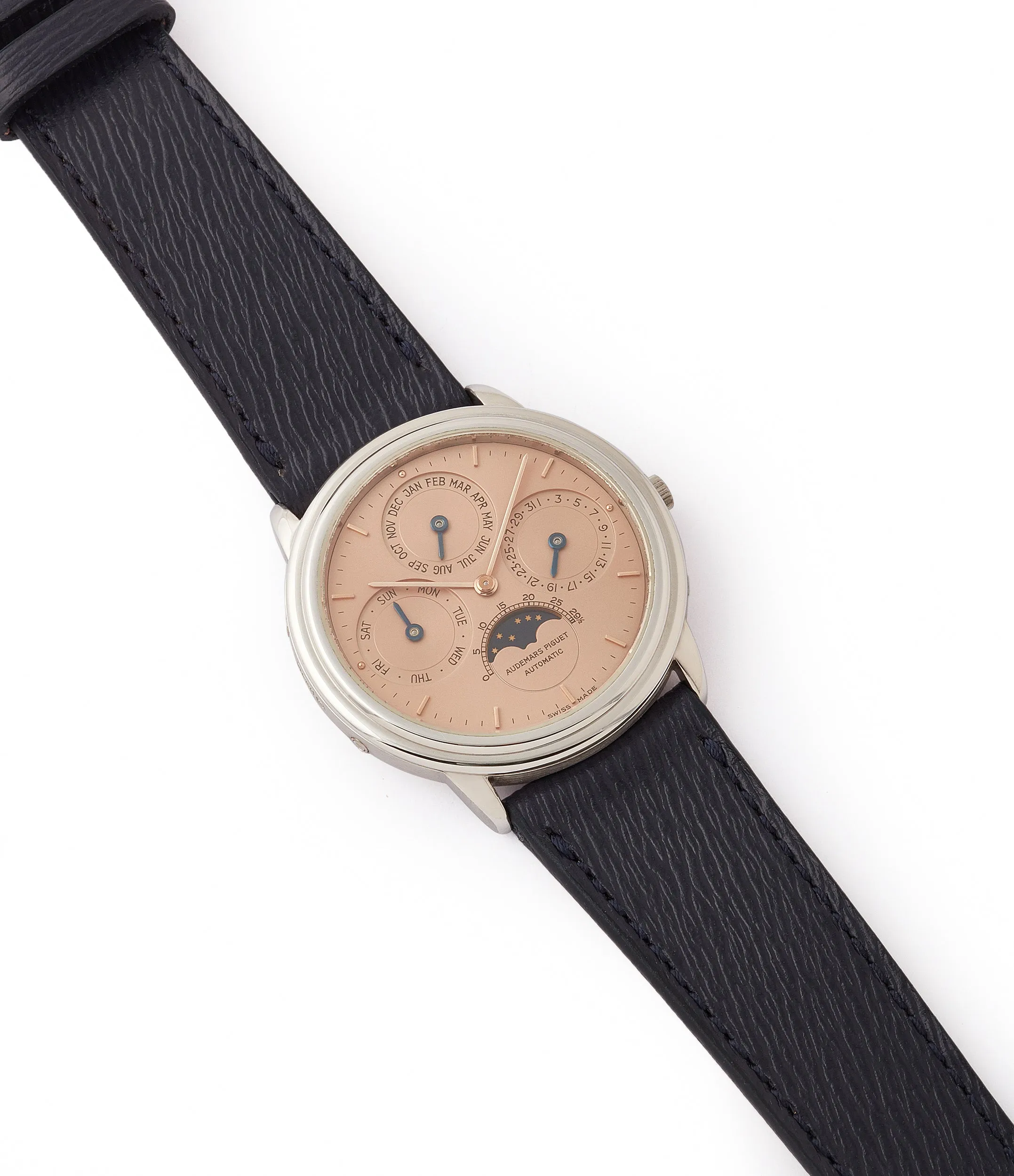 Perpetual Calendar | Salmon Dial | White Gold