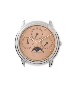 Perpetual Calendar | Salmon Dial | White Gold
