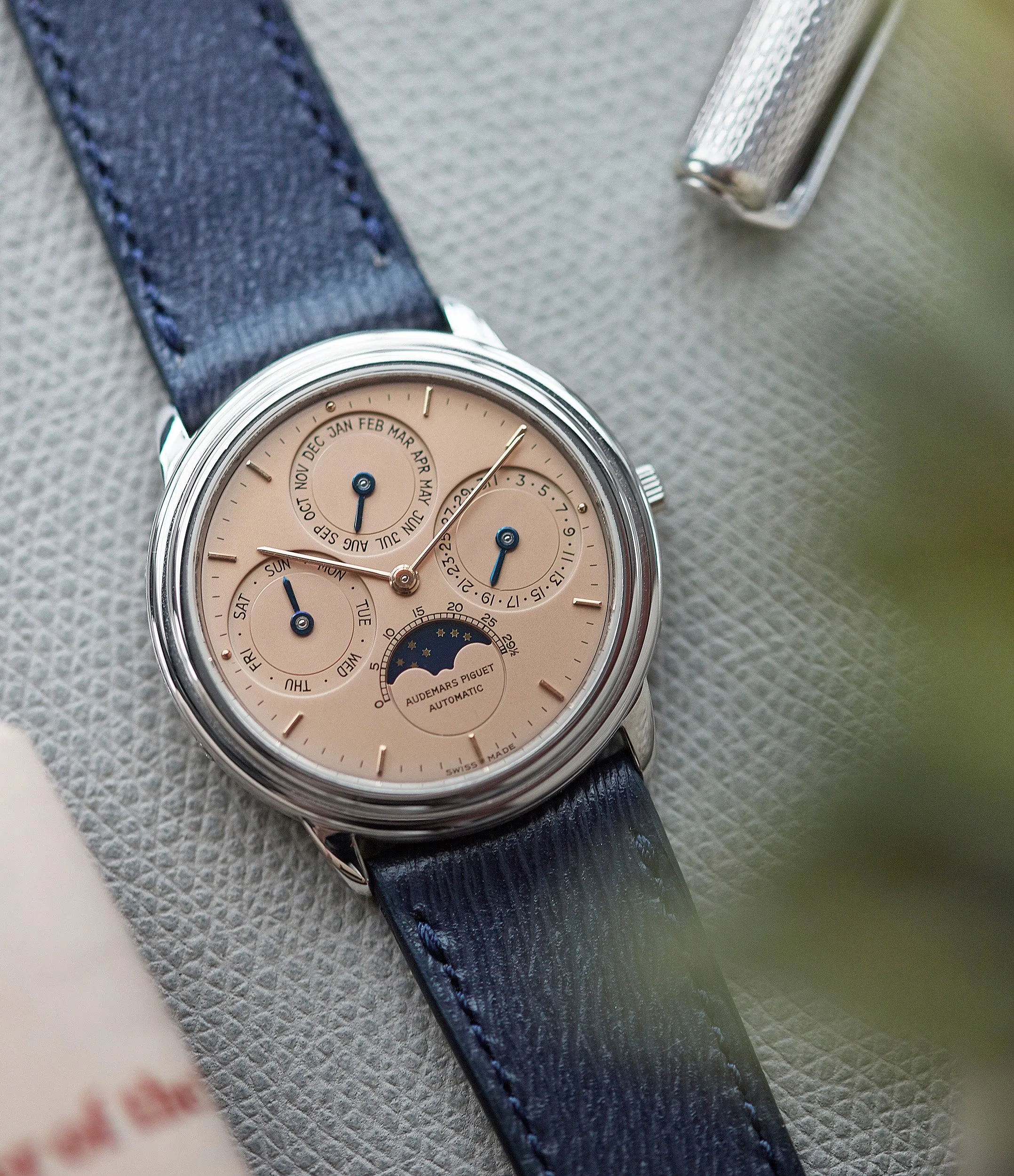 Perpetual Calendar | Salmon Dial | White Gold