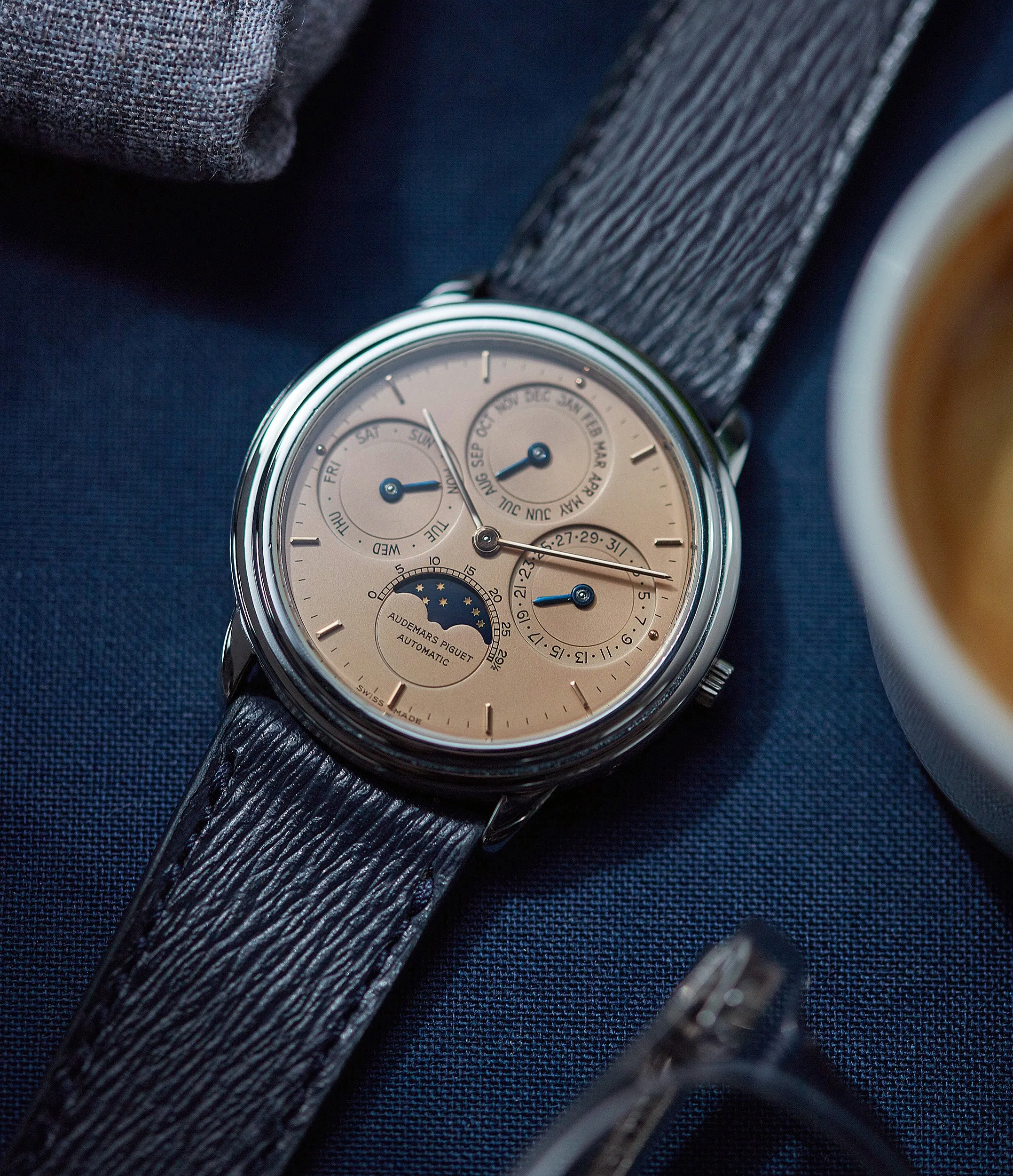 Perpetual Calendar | Salmon Dial | White Gold