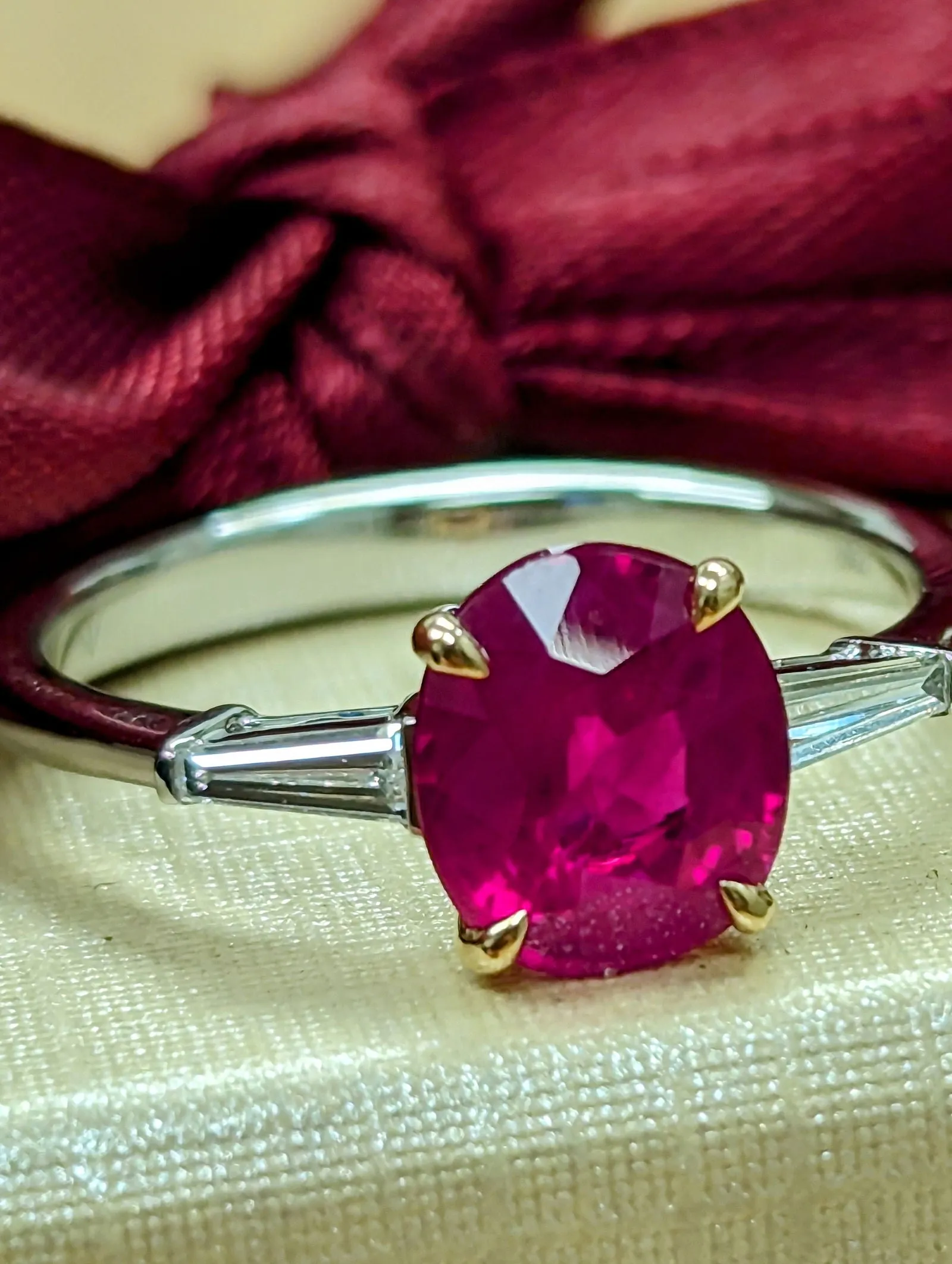 Plumb Gold Original Ruby Ring