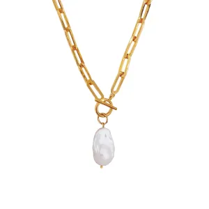 Quinn Necklace - Pearl