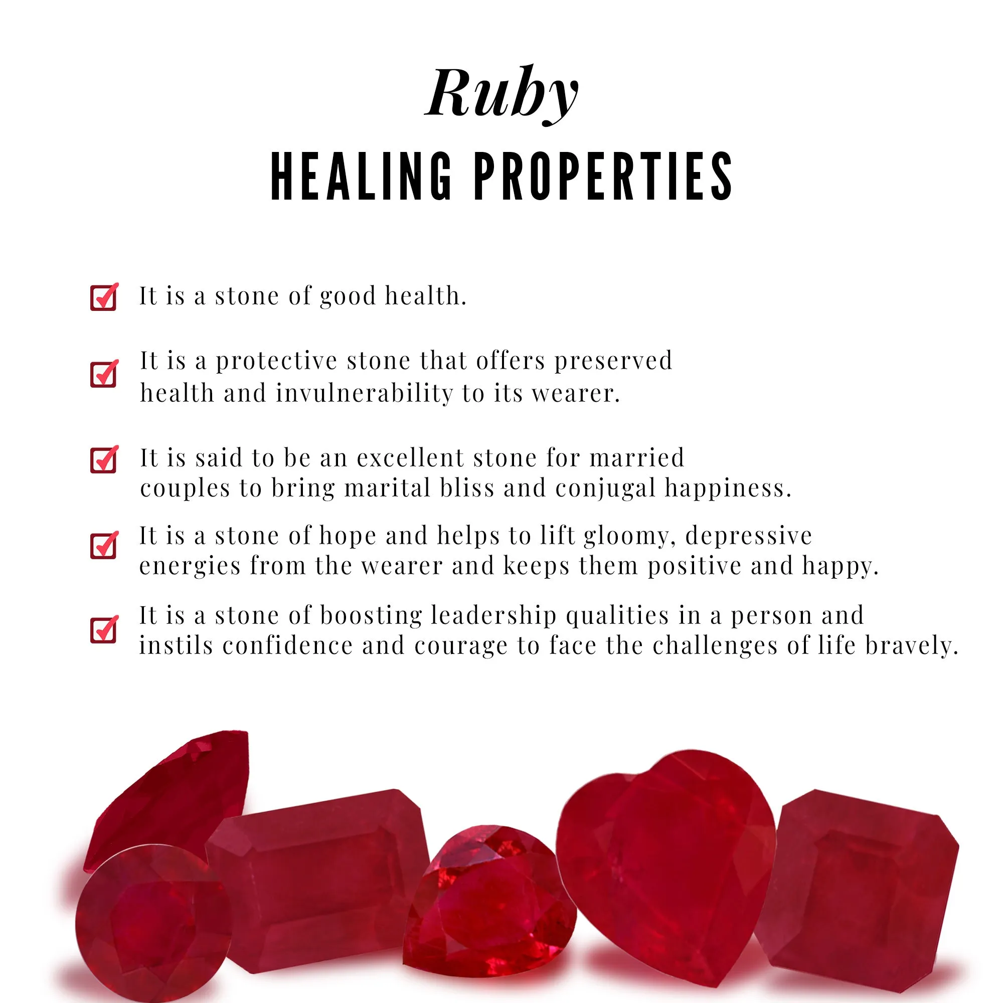 Real Ruby Infinity Heart Promise Ring with Diamond