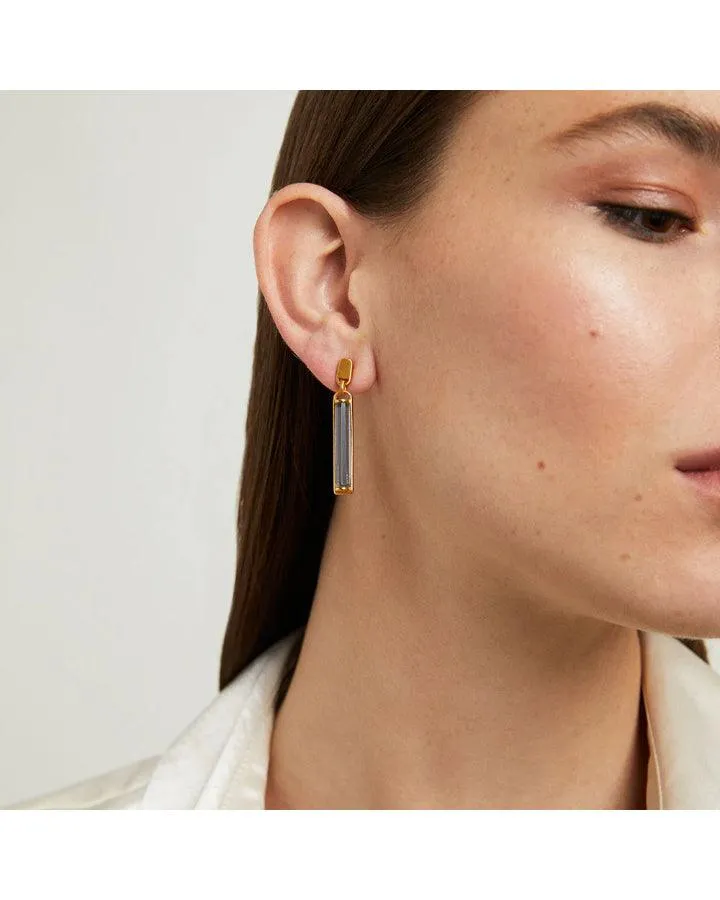 Revival Gemstone Drop Earrings