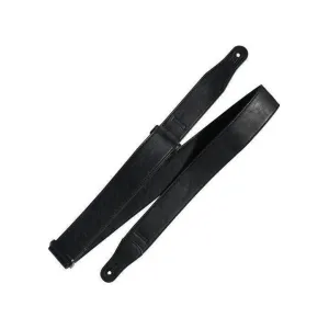 Richter 1681 Stronghold I Leatherette Black Guitar Strap