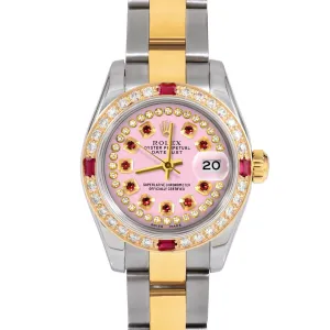Rolex Datejust 26mm | 179173-PNK-STRR-4RBY-OYS