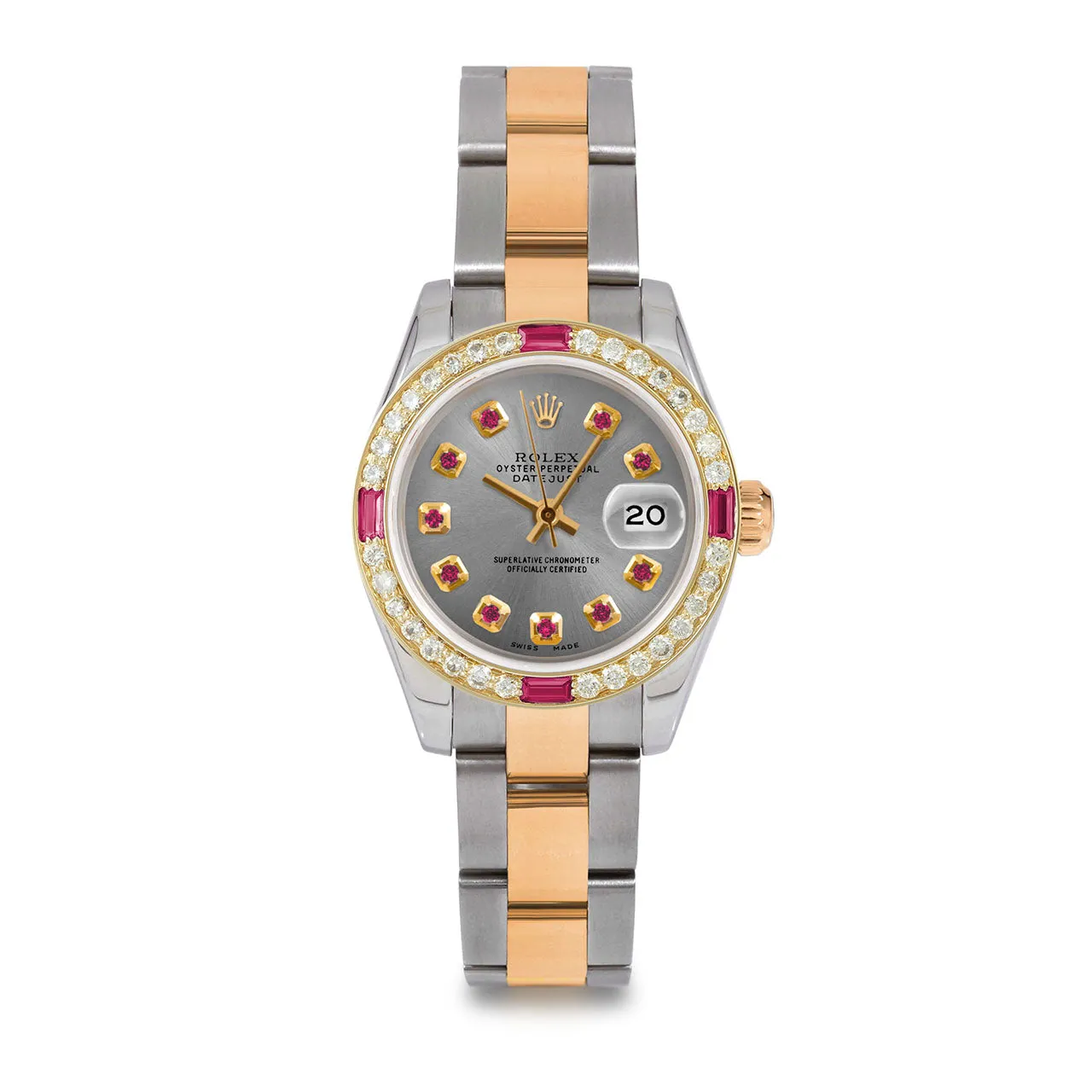Rolex Datejust 26mm | 179173-SLT-RBY-AM-4RBY-OYS