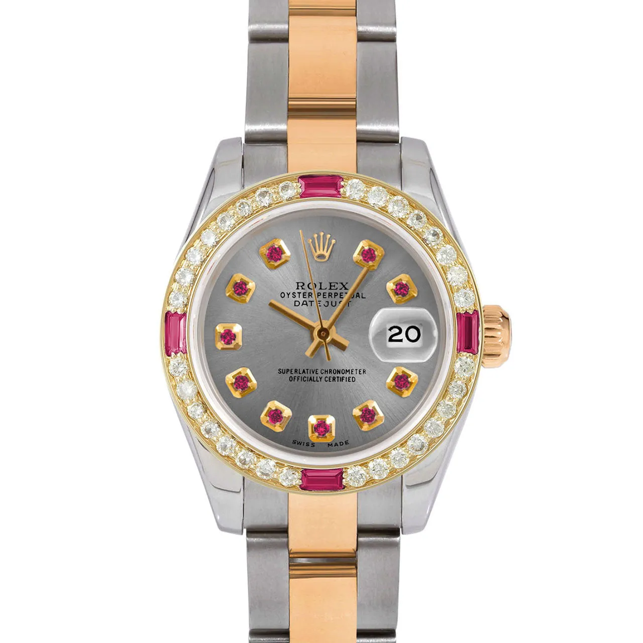 Rolex Datejust 26mm | 179173-SLT-RBY-AM-4RBY-OYS