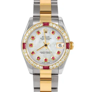Rolex Datejust 31mm | 178273-WMOP-RBY-AM-4RBY-OYS