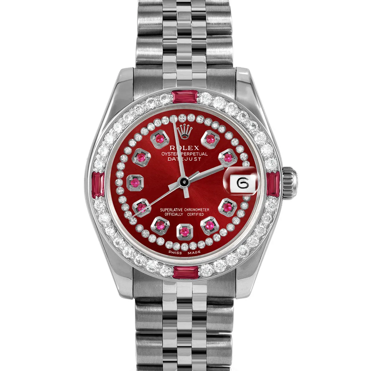 Rolex Datejust 31mm | 178274-RED-STRR-4RBY-JBL