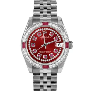 Rolex Datejust 31mm | 178274-RED-STRR-4RBY-JBL