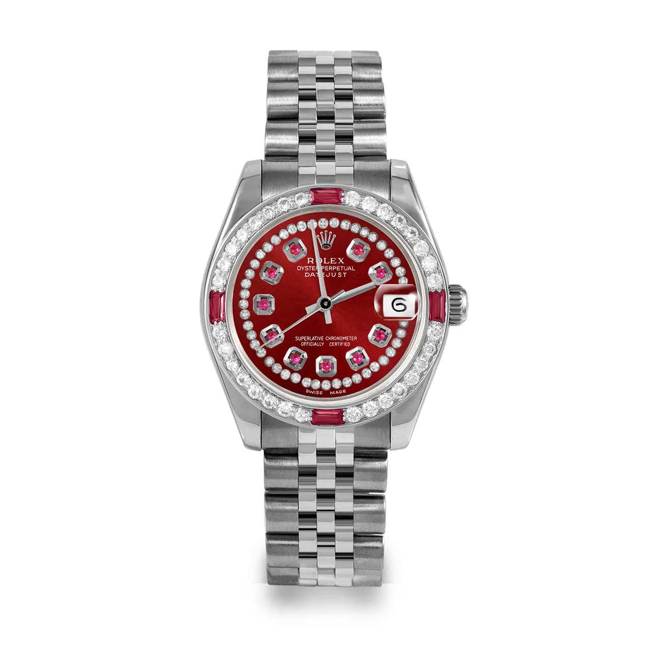 Rolex Datejust 31mm | 178274-RED-STRR-4RBY-JBL