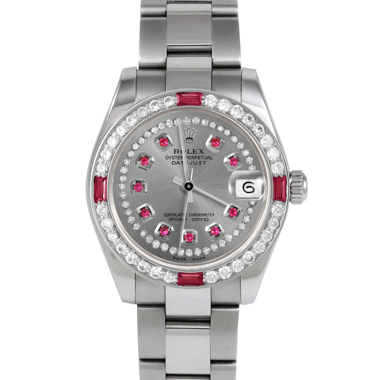 Rolex Datejust 31mm | 178274-SLT-STRR-4RBY-OYS