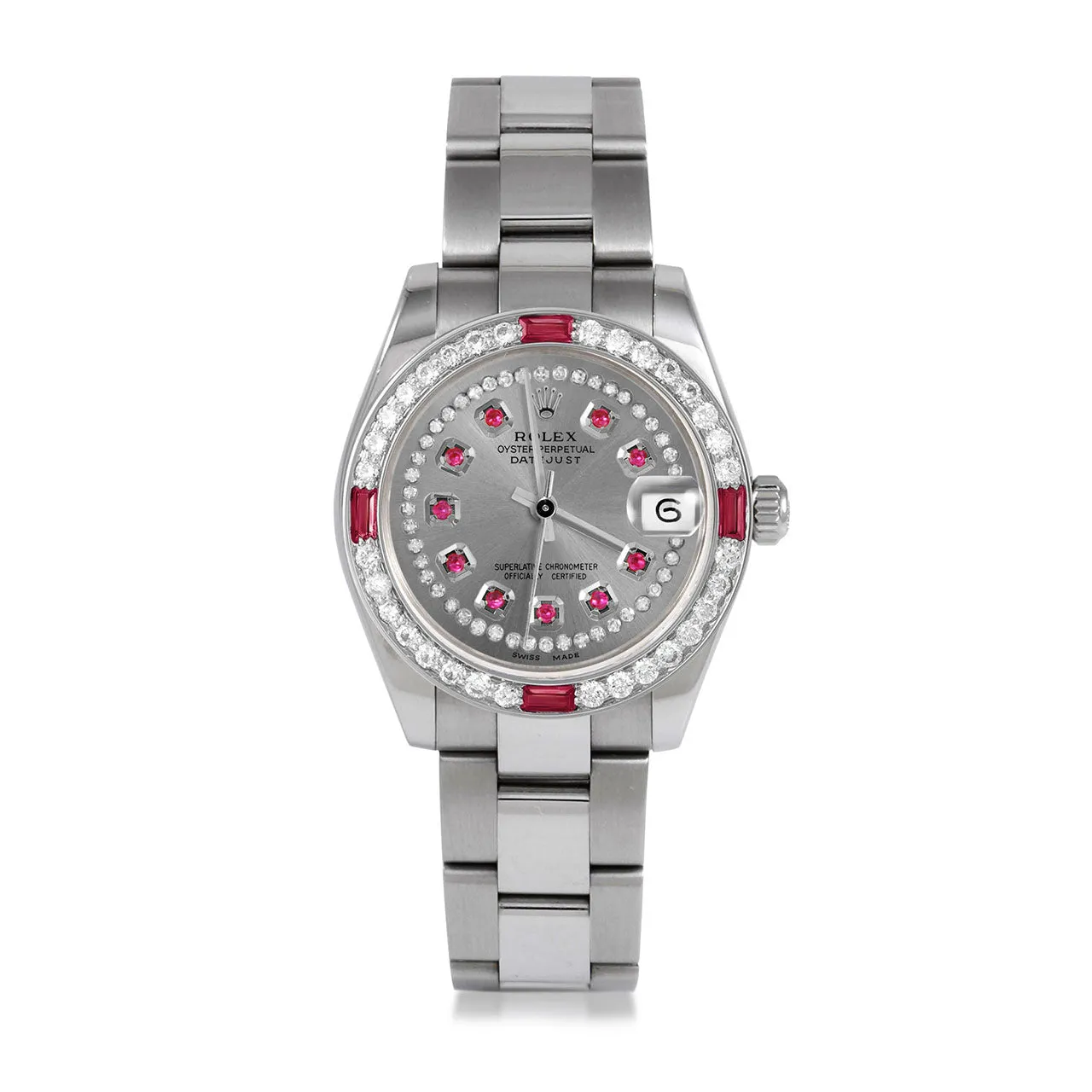 Rolex Datejust 31mm | 178274-SLT-STRR-4RBY-OYS
