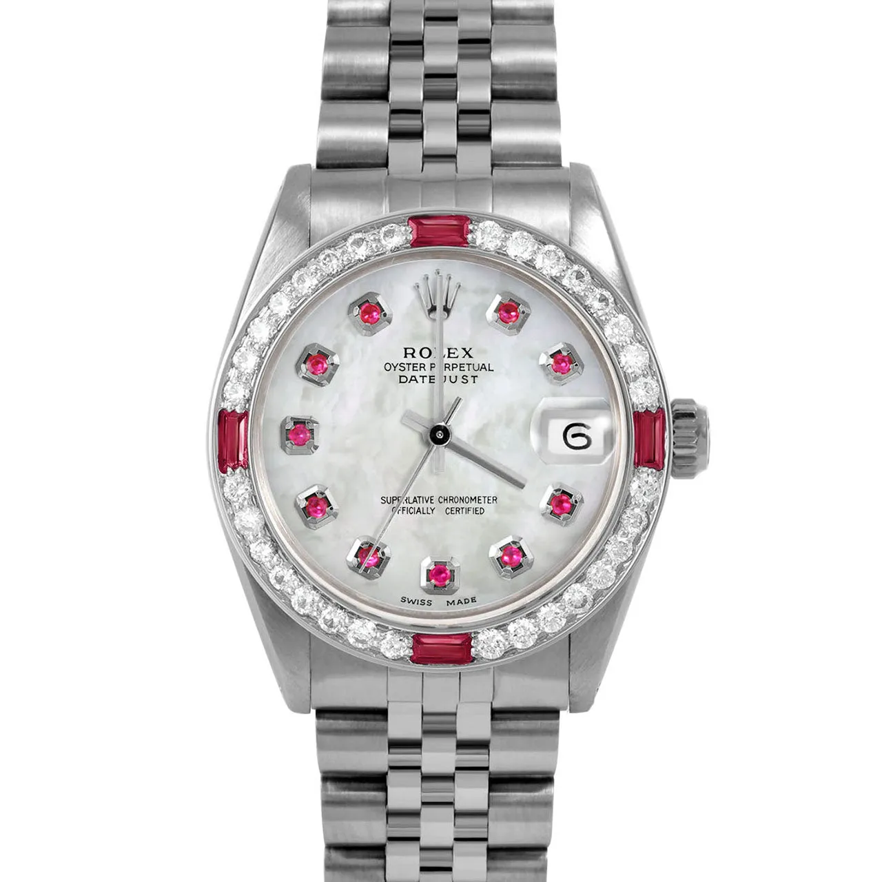 Rolex Datejust 31mm | 6827-SS-WMOP-RBY-AM-4RBY-JBL