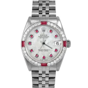 Rolex Datejust 31mm | 6827-SS-WMOP-RBY-AM-4RBY-JBL